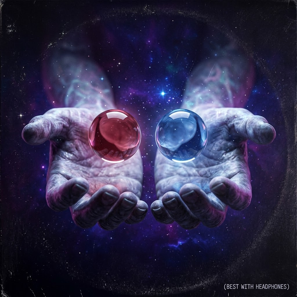 Red or Blue cover artwork
